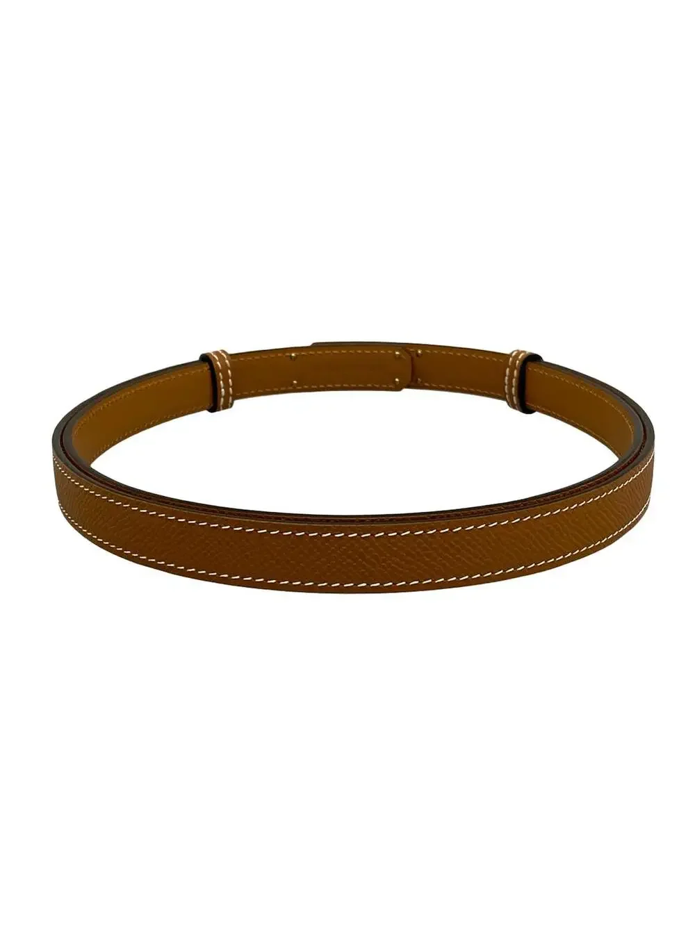 Hermes Gold Veau Epsom W Belt #300031H18B